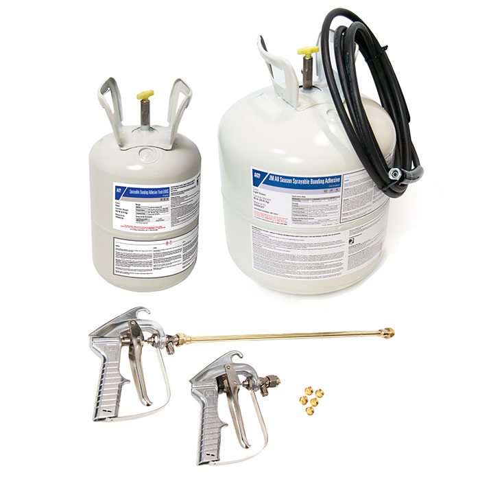 JM All Season Sprayable Bonding Adhesive Johns Manville